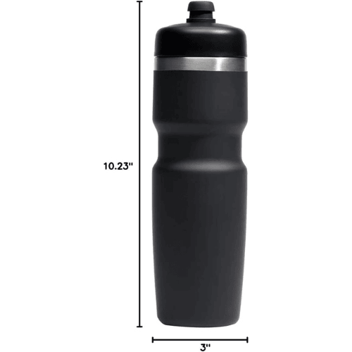 Rydexion Presents Premium Bivo Trio Insulated Stainless Steel Gravity Flow Cycling Water Bottle