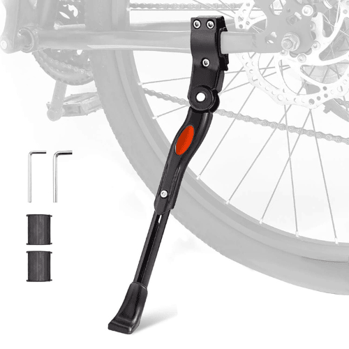 Rydexion Durable Adjustable Universal Aluminum Alloy Bicycle Kickstand For Mountain Road And Hybrid Bikes