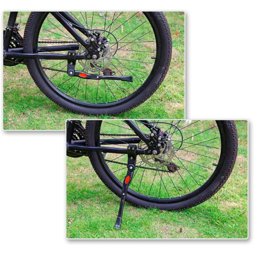 Rydexion Durable Adjustable Universal Aluminum Alloy Bicycle Kickstand For Mountain Road And Hybrid Bikes