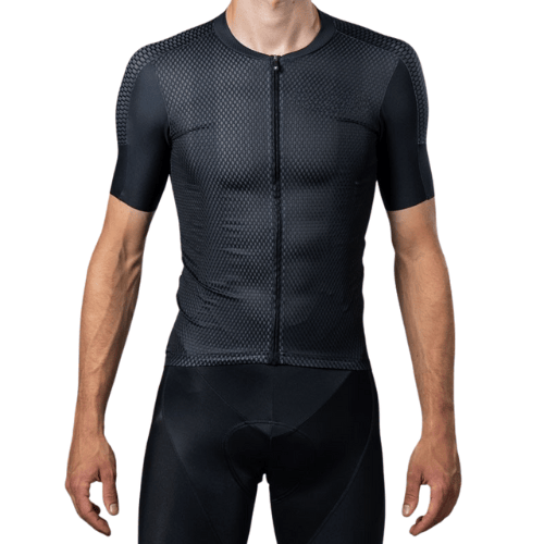 Rydexion Gold Comp Aero Performance Cycling Jersey With Moisture Wicking Fabric And Professional Race Ready Design
