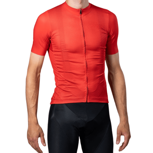 Rydexion Gold Comp Aero Performance Cycling Jersey With Moisture Wicking Fabric And Professional Race Ready Design
