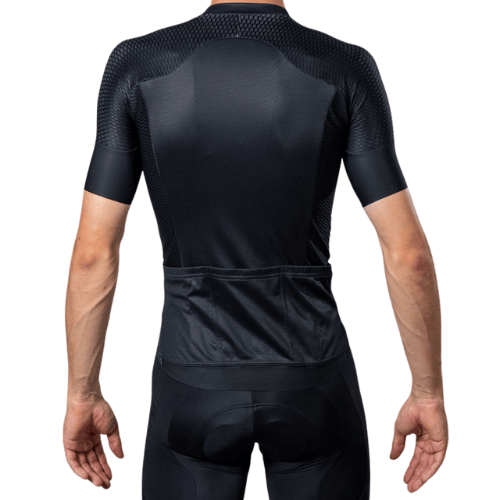 Rydexion Gold Comp Aero Performance Cycling Jersey With Moisture Wicking Fabric And Professional Race Ready Design