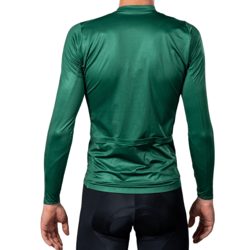 Rydexion Gold Comp Long Sleeve Cycling Jersey With Multi Pocket Storage And Thermal Regulation For Cool Weather Performance