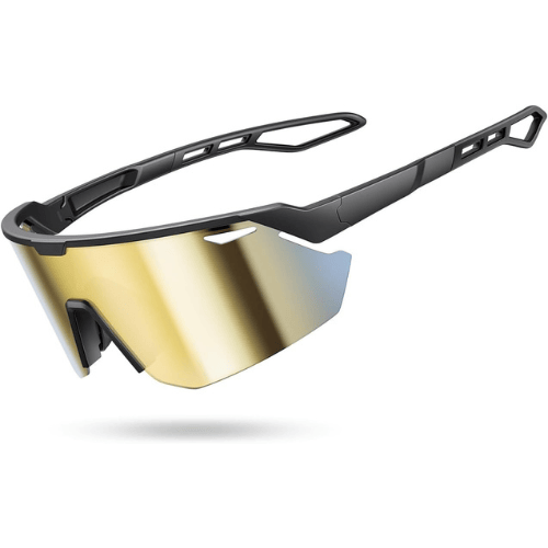 Rydexion Stealth Aero Performance Cycling Sunglasses Featuring Panoramic High Definition Lenses And Ultra Lightweight Frames