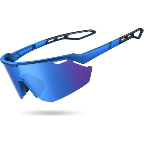 Rydexion Stealth Aero Performance Cycling Sunglasses Featuring Panoramic High Definition Lenses And Ultra Lightweight Frames