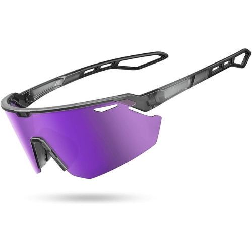 Rydexion Stealth Aero Performance Cycling Sunglasses Featuring Panoramic High Definition Lenses And Ultra Lightweight Frames