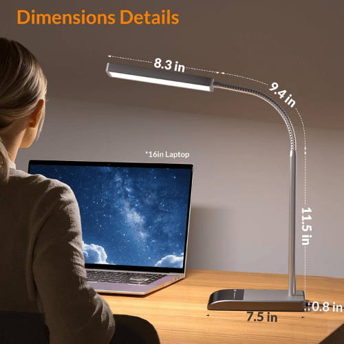 800LM Ultra-Bright Table Light with 50 Lighting Modes