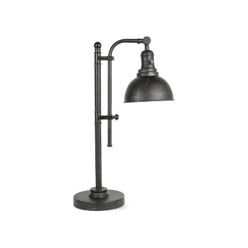 Rustic Industrial Adjustable Metal Desk Lamp