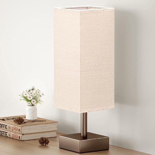 Small Minimalist Bedside Table Lamp