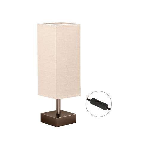 Small Minimalist Bedside Table Lamp