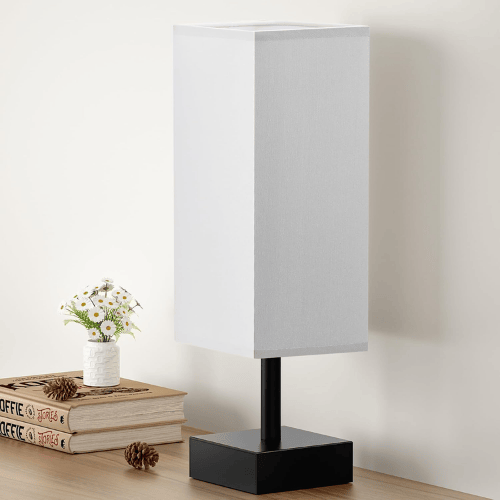 Small Minimalist Bedside Table Lamp