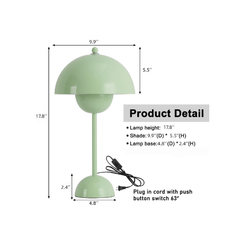Creative Mid-Century Modern Bud Table Lamp