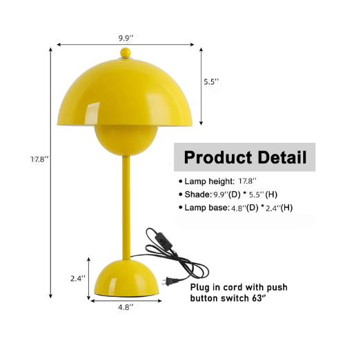 Creative Mid-Century Modern Bud Table Lamp
