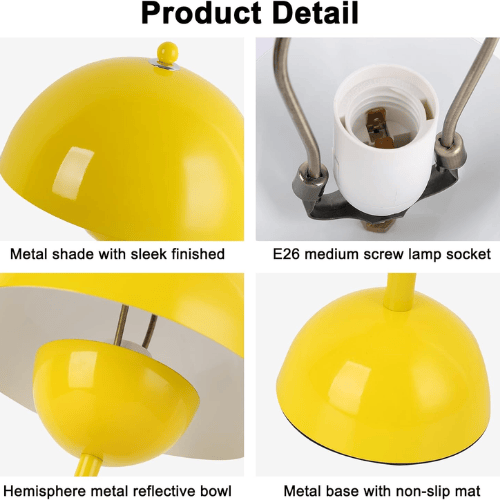 Creative Mid-Century Modern Bud Table Lamp