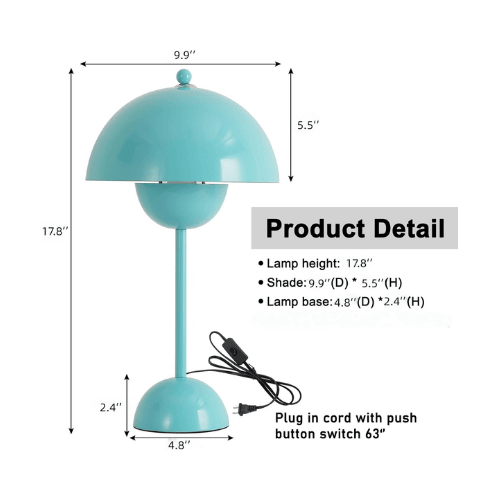Creative Mid-Century Modern Bud Table Lamp