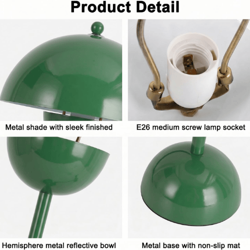 Creative Mid-Century Modern Bud Table Lamp