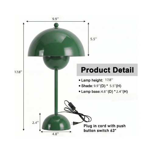 Creative Mid-Century Modern Bud Table Lamp